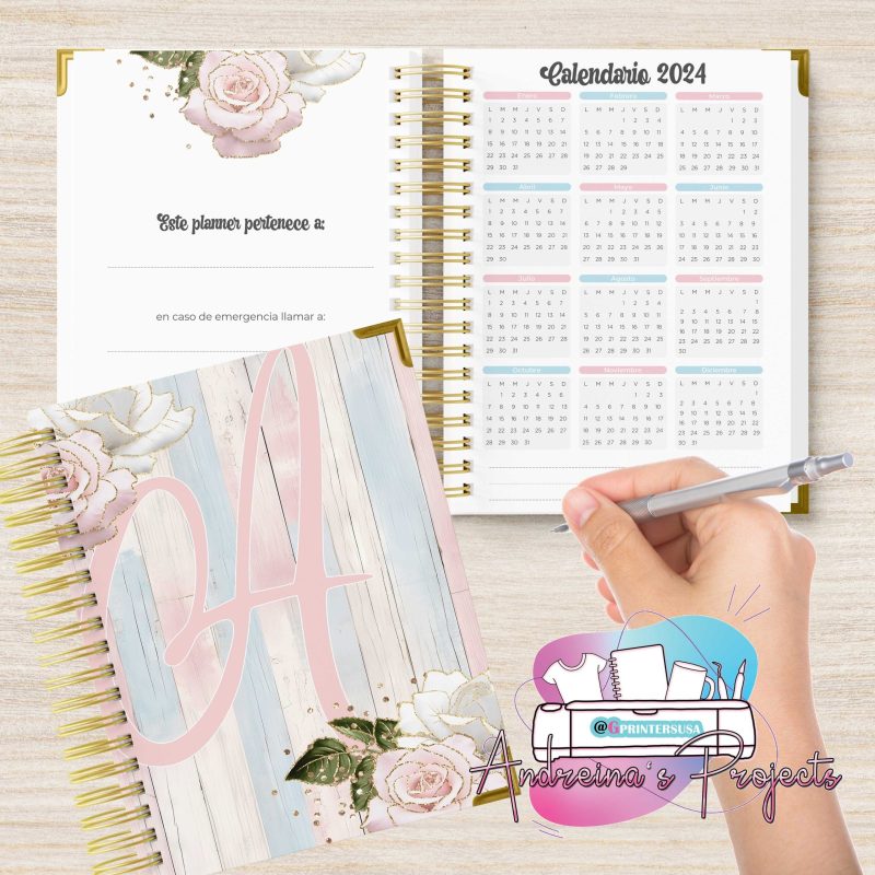 Planner Flores Diseño #2